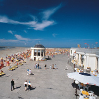 Strandpromenade in Borkum