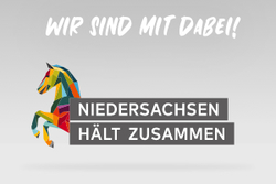 Logo Niedersachsen hält zusammen