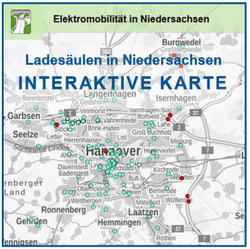 Bitte klicken: Ladesäulenatlas Niedersachsen, interaktive Karte