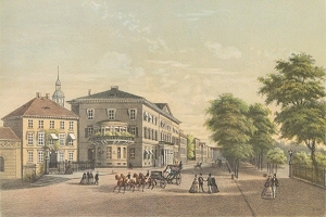 Wangenheimsche Palais, Aquarell, um 1850