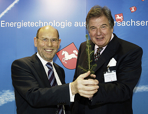 Minister Walter Hirche und Dr. Jürgen Großmann