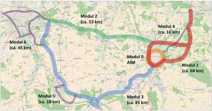 Testfeld Niedersachsen für automatisierte und vernetzte Mobilitätleer