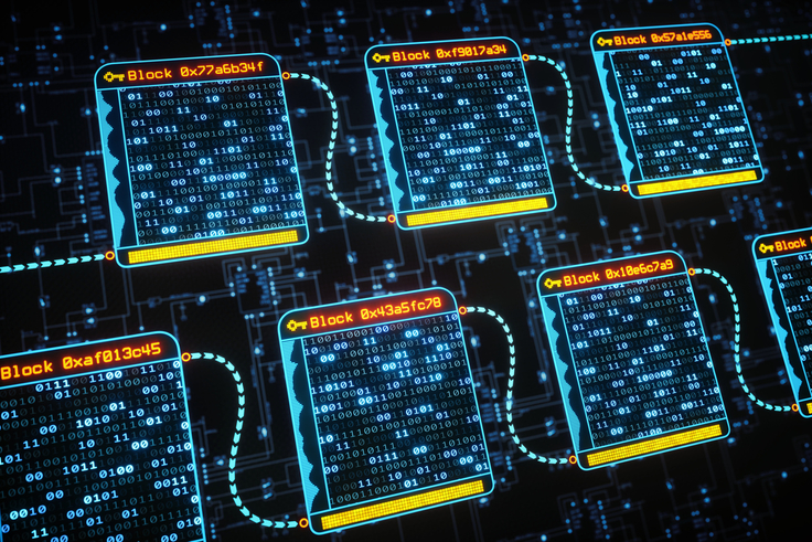 Symbolbild Blockchain