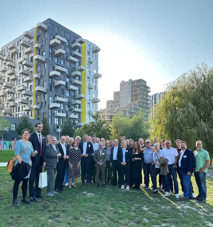 Gruppenbild Delegationsreise Wien