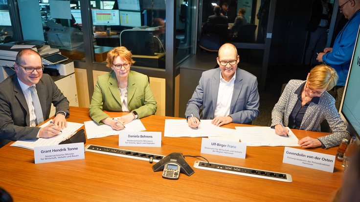 VMZ, Unterschrift, Kooperationsvereinbarung