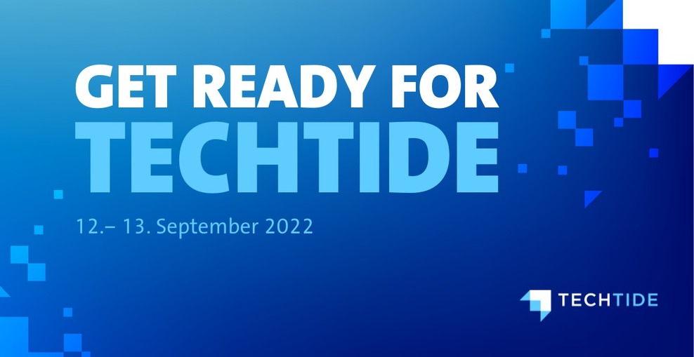 Aufruf zur Anmeldung bei der Techtide 12.-13. September